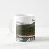 Mug Mug, Montagnes enneigées Alaska, train (Devant gauche)