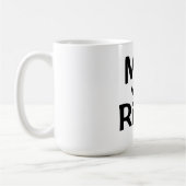 Mug Mug/Mr juste avec la moustache (Gauche)
