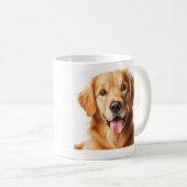 Mug Mug/Mug à brillance dorée (Devant droit)