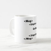 Mug <Mug>, </Mug>, <Liquid>, Café, </Liquid> (Devant gauche)