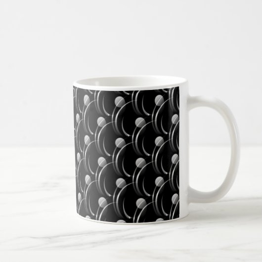 Mug Mug, noir et gris (Droite)