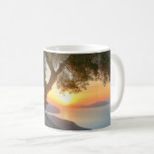 Mug Mug, olivier, coucher de soleil, vue sur mer. (Devant droit)