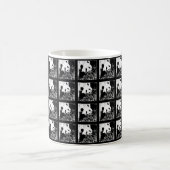 Mug Mug, Pandas géant Pop Art, noir et blanc (Centre)
