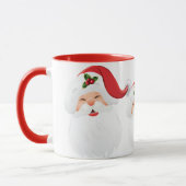 Mug Mug-Père Noël à café de vacances (Gauche)