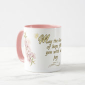 Mug Mug: Romans 15:13 Bible Verse  (Devant gauche)