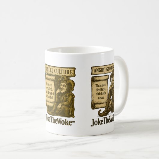 Mug "Mug satirique de Jester" (Devant droit)