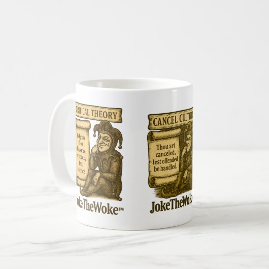 Mug "Mug satirique de Jester" (Devant gauche)