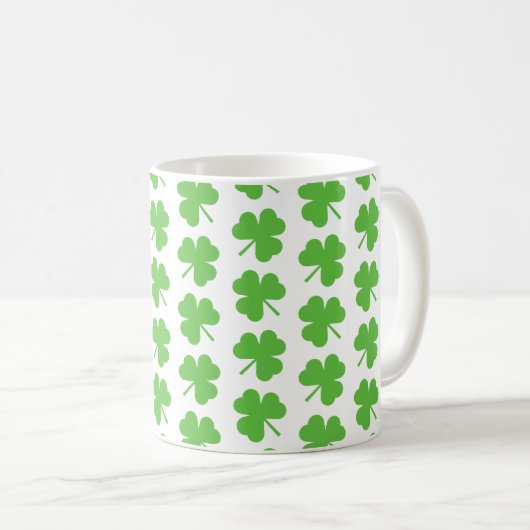 Mug Mug-St. Patrick's Clovers (Devant droit)
