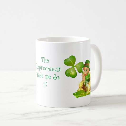 Mug Mug-St. Patrick's Day (Devant droit)
