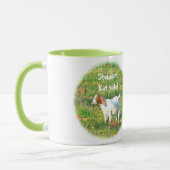 Mug Mug"Stubborn But Cute" (Photo Chèvre) (Gauche)