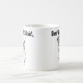Mug Mug/typographie beagle (Centre)