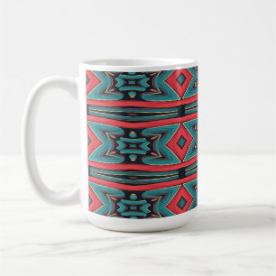 Mug Mug, Un design motif multicolore dynamique et tran
