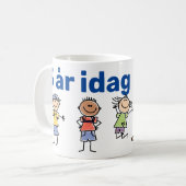 Mug Mugg 5 år idag (Devant gauche)