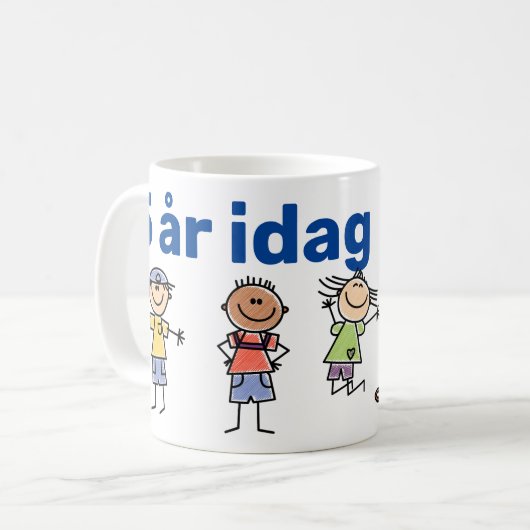 Mug Mugg 5 år idag (Devant gauche)
