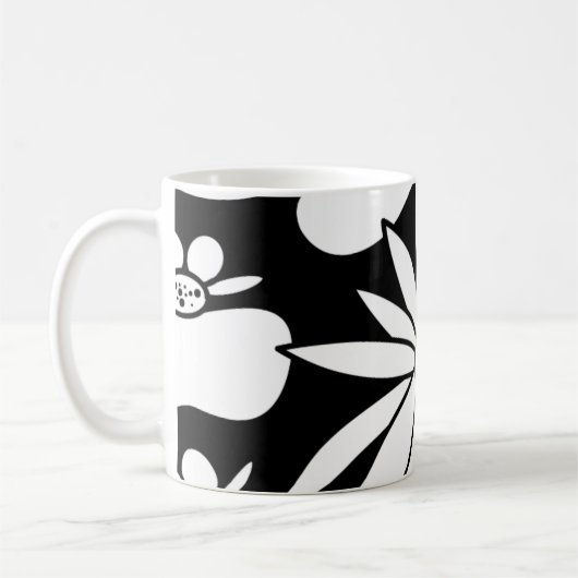 Mug Mugg Blomsterform (Gauche)