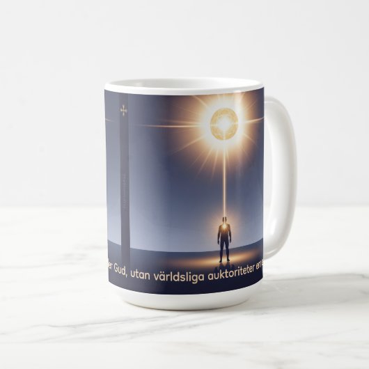 Mug Mugg — Fri kristen (Devant droit)