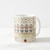 Mug Mughal Floral Paisley : Ethnic Digital Elegance. (Devant droit)