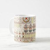 Mug Mughal Floral Paisley : Ethnic Digital Elegance. (Devant gauche)