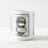 Mug Mugshot : le scribbler (Devant gauche)