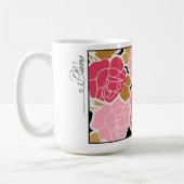 Mug Mugue Affiche Vintage Paris Rose Rose (Gauche)