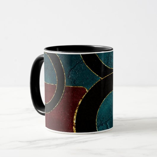 MUG MUGUE ART DÉCO CERCLÉ (Devant gauche)