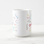 Mug Mugue avec des Mots pour Papa (Centre)