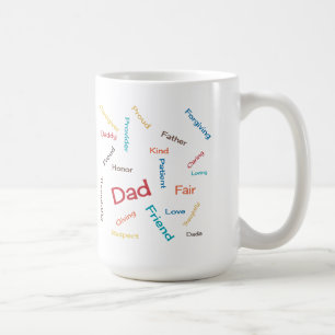 Mug Mugue avec des Mots pour Papa