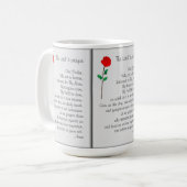 MUG MUGUE AVEC LE NOTRE PÈRE (Devant gauche)