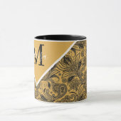 Mug Mugue cachemire noir et or (Centre)