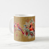 Mug Mugue Cardinal Rouge et Or (Devant gauche)
