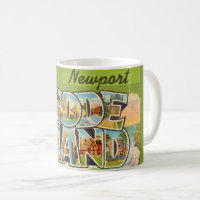 Mugue carte postale de Newport Rhode Island