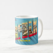 Mug Mugue Carte Postale de Norfolk VA (Devant droit)
