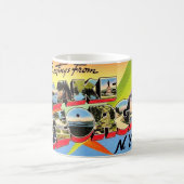 Mug Mugue Carte Postale Rétro du Lac George (Centre)