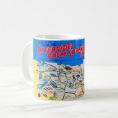 Mug Mugue Carte Postale Riverside - Palm Springs (Devant gauche)