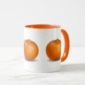 Mug Mugue citrouille d'Halloween/automne (Devant droit)