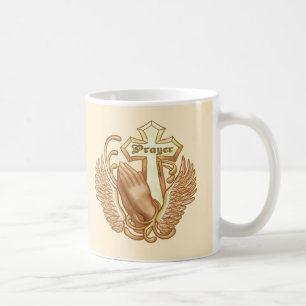 Mug Mugue Croix Chrétienne Priez Toujours