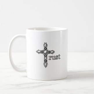 Mug Mugue Croix Ornée de Confiance Chrétien