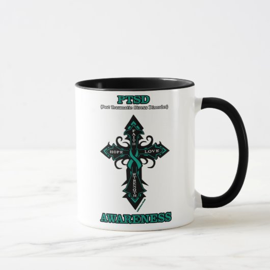Mug Mugue Croix/Prise de conscience...PTSD (Droite)