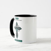 Mug Mugue Croix/Prise de conscience...PTSD (Devant gauche)