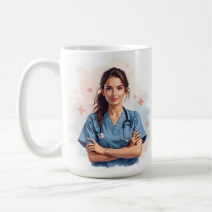Mug Mugue d'appréciation pour l'infirmière calme