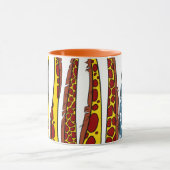 Mug MUGUE D'ART DE GIRAFFE SOIS TOI-MÊME par Jeff Will (Centre)