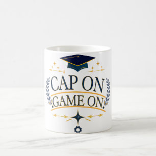 Mug Mugue de remise de diplôme Cap On Game On