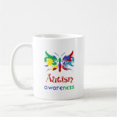 Mug Mugue de sensibilisation à l'autisme (Gauche)