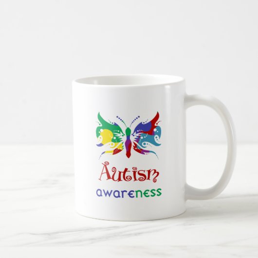 Mug Mugue de sensibilisation à l'autisme (Droite)