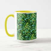 Mug Mugue Feuilles de Monstera - Verdure (Gauche)