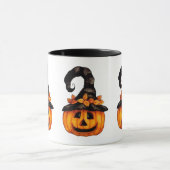 Mug Mugue Jack-o-Lantern d'Halloween/automne (Centre)