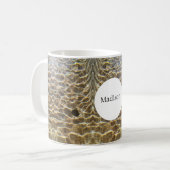 Mug mugue monogramme reflet d'eau (Devant gauche)