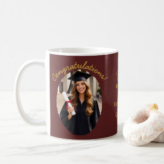 Mug Mugue photo de remise de diplôme personnalisé Féli