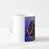 Mug Mugue Pyramid Comics - Fond Bleu (Devant gauche)