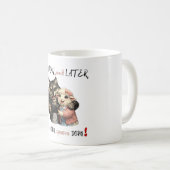 Mug Mugue Selfie Loup & Mouton (Devant droit)